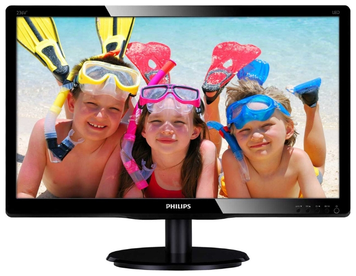 Монитор Philips 236V4LSB/01 Black