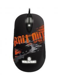 Купить Мышь SteelSeries World of Tanks Roll Out черный Laser (5600dpi) USB