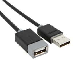 Кабель PROLINK USB 2.0, А-А (F-M), 1,5м